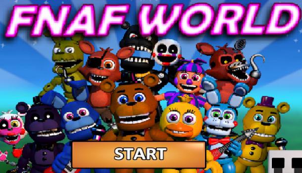 fnaf world the real game